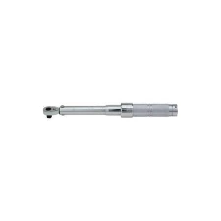 Stanley Proto J6062C  1/4" Drive Ratcheting Head Micrometer Torque Wrench 40-200 In-Lbs J6062C